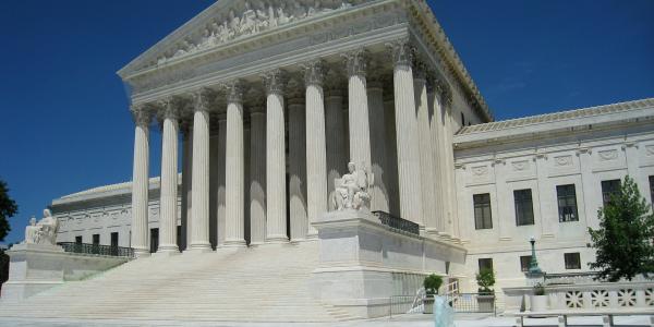 Stock photo of the US Supreme Court building.