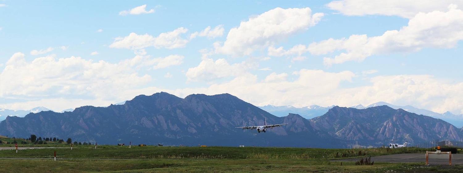 Scene of the Flatirons 