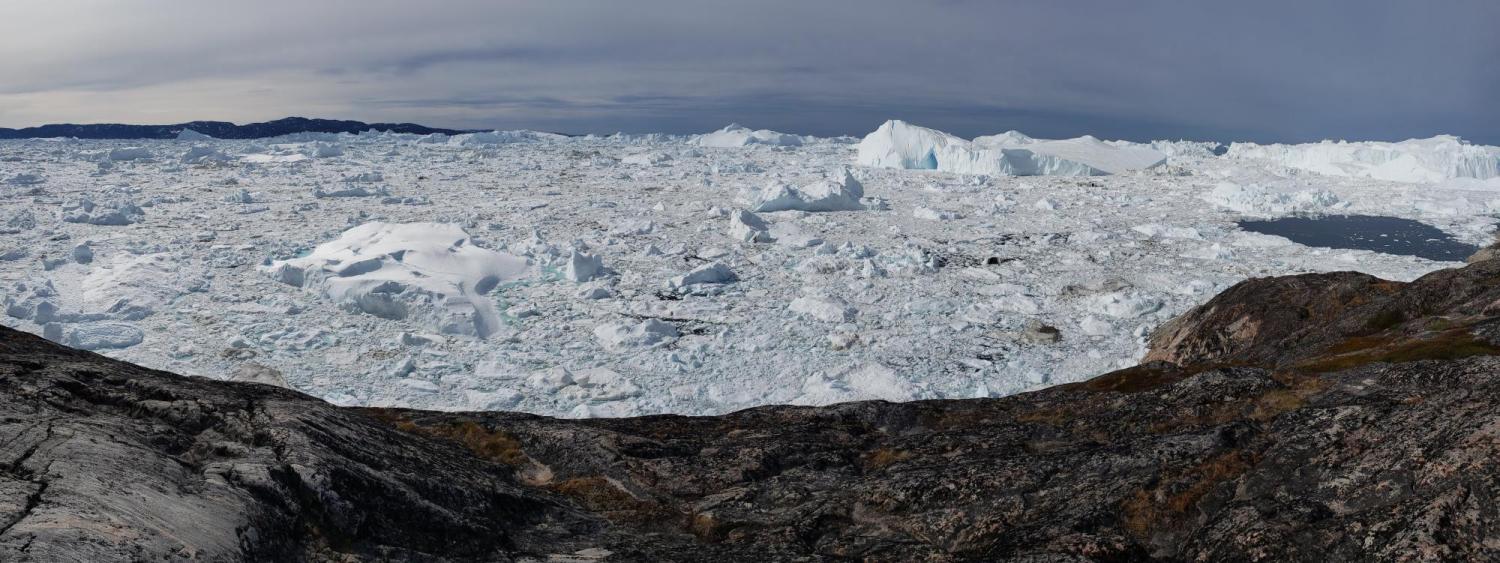 Icebergs in the Ilulissat Icefjord, Greenland