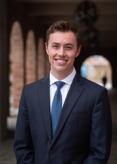 Student Body President and Truman Scholar Jake Reagan