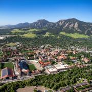 CU Boulder's campus.