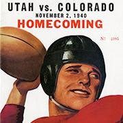 Utah v Colorado homecoming poster