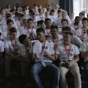A scene from Boys State, the documentary