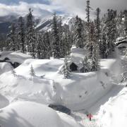 Sierra Nevada covered in snow
