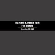 Marshall & Middle Fork Fire Update image