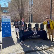 Beta Theta Pi brothers selling tickets to Blue Heart Gala to raise funds for The Blue Bench