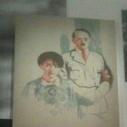 Photo of illustration of Hitler