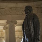 Thomas Jefferson statue inside the Jefferson Memorial in Washington, D.C.