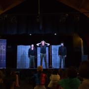 Macbeth performers on stage
