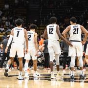 The CU men's basketball team