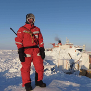 Arctic researchers with the Mosaic expedition