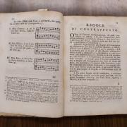 Rare, pedagogical music book by Giovanni Battista Martini
