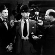 a scene from The Big Sleep crime film