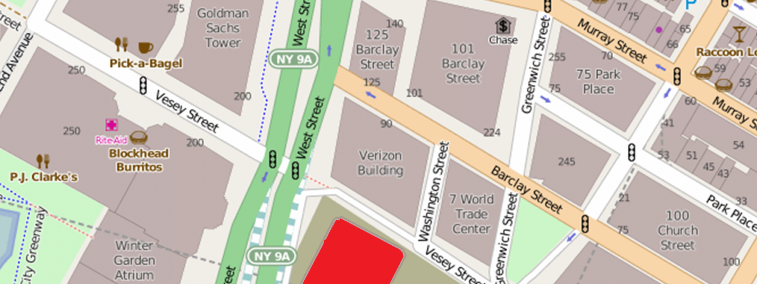 World Trade Center map (Wikimedia Commons)