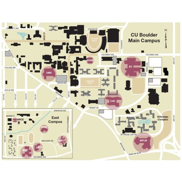 Maps | University Memorial Center | University of Colorado Boulder