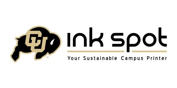 Ink Spot. Your sustainable campus printer.