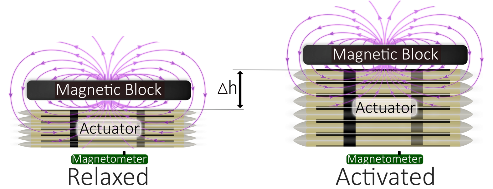 Diagram of actuator