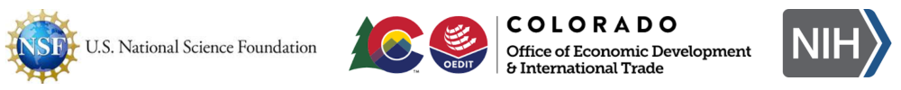 U.S. National Science Foundation, Colorado Office of Economic Development and International Trade, U.S. National Institutes of Health
