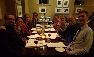 Induction into AAAS – A dinner celebrating Alison’s into the American Academy of Arts and Sciences (with former PhD students Jason Wyckoff and Annaleigh Curtis, her daughter Sumita, philosophers Steven Yablo, Sally Haslanger, Charles Mills, and her son Dylan