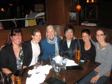 Dr. Jaggar with CU alums at the Pacific APA in 2012